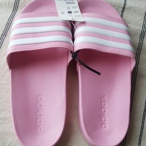 Adidas Pink Shower Shoes